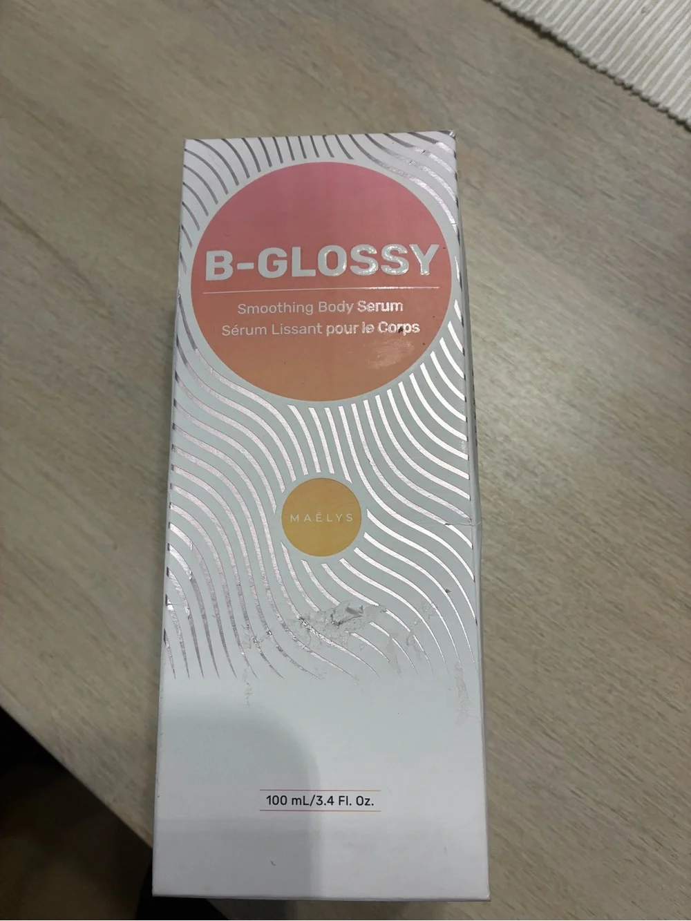MAËLYS B-GLOSSY Smoothing Body Serum